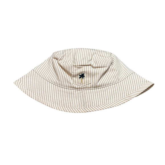 Janie and Jack Striped sun hat Size 0-3 months new with tags - Picture 1 of 5